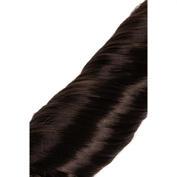 Sötétbarna Hullámos Póthaj Copfhoz 55 cm