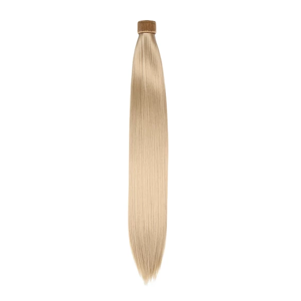 Szőke Egyenes Póthaj Copfhoz - 55 cm