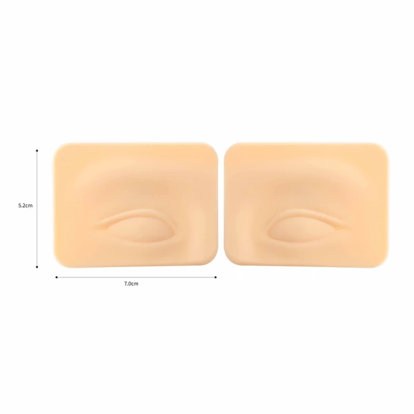 Sminktetoválás Gyakorló Szilikon Lap Tetováláshoz - 52 x 70 mm