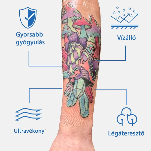 CNC Tetoválás Utókezelő Védőfólia - Second Skin