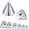 A & ONE 3 Darab Ezüst Színű Orvosi Acél Piercing Tüske 1,2 x 3 mm