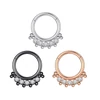 A &amp; ONE Rózsaarany Színű 316L Karika Orr/Fül Piercing