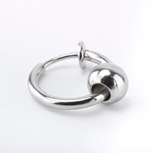 A & ONE Ezüst Színű Fake Piercing Karika Kis Méretű