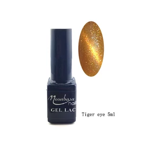 Moonbasa Tiger eye gél lakk 5ml #801 Borostyán