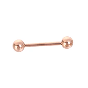 A & ONE Arany színű fényes felületű piercing