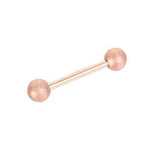 A & ONE Arany színű matt piercing