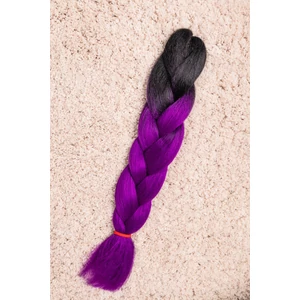 A & ONE Fekete-Lila Ombre Póthaj B26 120 cm