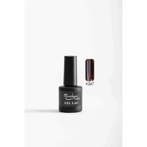 Moonbasa 6ML gél lakk #267 Enyhén csillámos forrókávé
