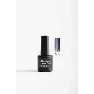 Moonbasa 6ML gél lakk #270 Csillámos lila