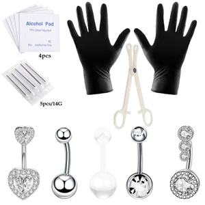 A & ONE Piercing Készítő Szett Ezüst Piercing Gyűjteménnyel