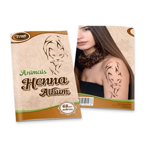 TyToo Állatos Henna Album, 68 Mintával