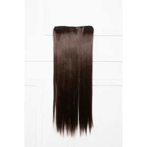 A &amp;amp; ONE Sötétbarna Egyenes Csatos Póthaj 70 cm