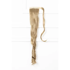 Szőke Hullámos Tépőzáras Póthaj Copfhoz, 50 cm