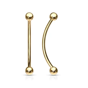 Arany Színű 316L Orvosi Acél Szemöldök Piercing