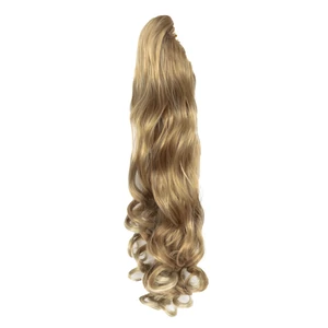 A & ONE Ombre Hatású Kevert Szőke Hullámos Csatos Póthaj Copfhoz - 60 cm
