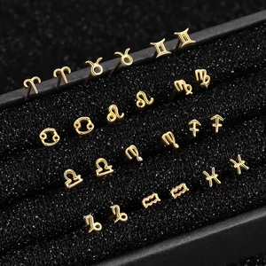 S925 Ezüst Vízöntő Csillagjegyű Piercing