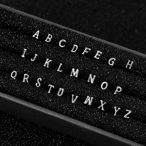 S925 Ezüst Betű Piercing -A