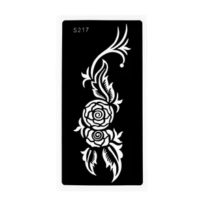 Nonfiguratív Mintázatú Henna Sablon