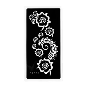Henna Sablon Virág Mintával