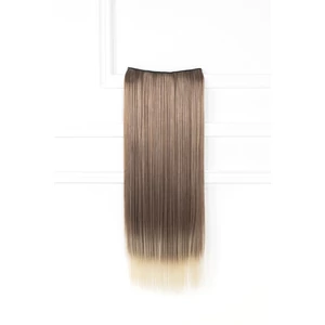 A & ONE Szőkésbarna Egyenes Csatos Póthaj 75 cm