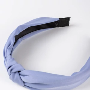 A & ONE Sötétkék Textil Hajpánt