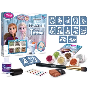 Tytoo Disney Jégvarázs Maxi Csillámtetoválás Szett