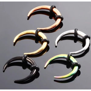 A & ONE Ezüst Színű Rozsdamentes Acél Septum Piercing