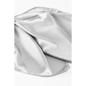 Ezüst Színű Selyem Hatású Textil Kendő