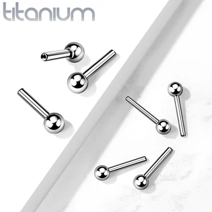 A & ONE Ezüst Színű Titánium Golyó Piercing