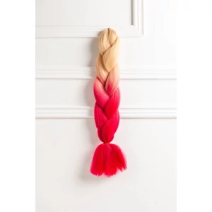 A & ONE Szőke-Pink Ombre Póthaj 120 cm