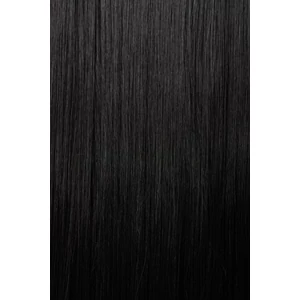 A & ONE Fekete Egyenes Csatos Póthaj 60 cm