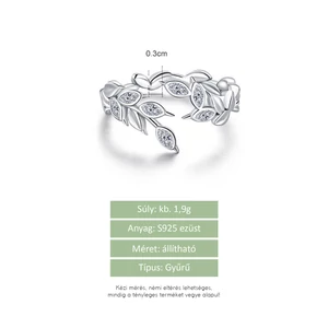 Levél Alakú Gyűrű