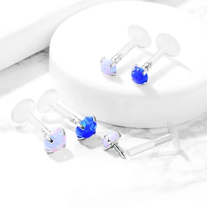 Kék Opál Köves Piercing