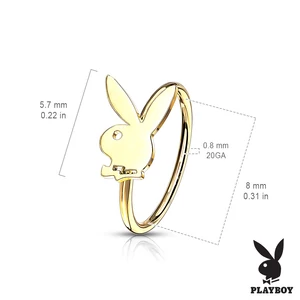 Playboy Nyuszis Rózsaarany Színű