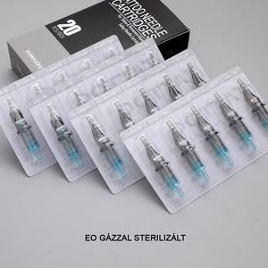 Tetováló Gép Szett LED Kijelzővel, Tűvel, Gyakorló Szilikon Lappal, Kézitáskával