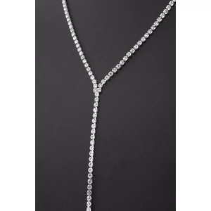 A & ONE Strasszköveskkel Kirakott Női Choker És Nyaklánc Szett