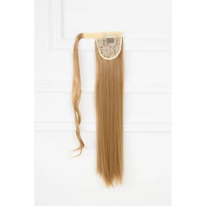 A & ONE Mézszőke Hosszú Egyenes Szintetikus Póthaj Copfhoz 60 cm