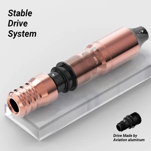 Rosegold Hybrid Tetováló Toll Csatlakozó Adapterrel