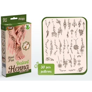 TyToo Instant Henna Szett Kézre és Lábra