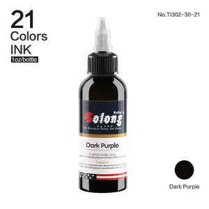 Dark Purple Sötétlila Tetováló Gyakorló Festék - 30 ml