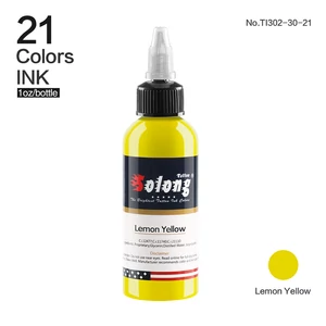 Lemon Yellow Citromsárga Tetováló Gyakorló Festék - 30 ml