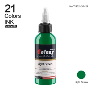 Light Green Világos Zöld Tetováló Gyakorló Festék - 30 ml