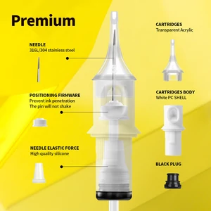 HAWINK QUELLE Prémium 20 db-os Tetováló Tűmodul Szett - 1005RL