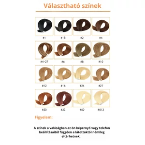 Választható színek