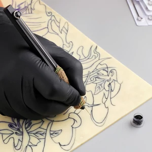 Handpoke Tetováló Szett Tollal És Tartozékokkal