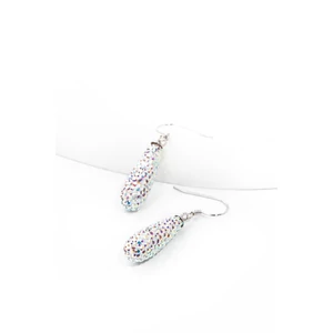Swarovski® Kövekkel Díszített S925 Színesen Csillogó  Lógós Fülbevaló