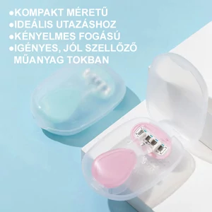Női Műanyag Borotva Aloe Hidratáló Csíkkal És Tartó Tokkal