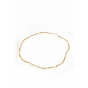 Arany-Rózsaarany-Ezüst Színű 3 Szálas S925 Ezüst Nyaklánc -45cm