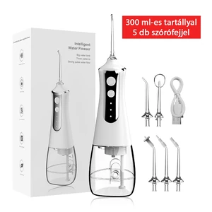 USB-vel Tölthető Intelligens Szájzuhany 5 db Cserélhető Szórófejjel