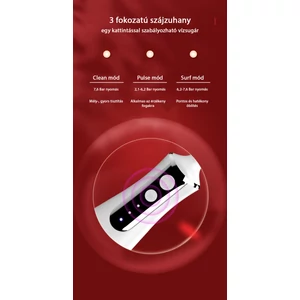 USB-vel Tölthető Intelligens Szájzuhany 5 db Cserélhető Szórófejjel